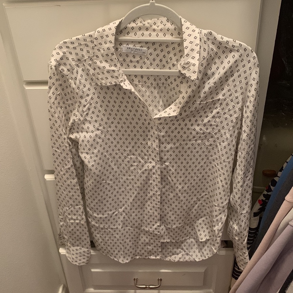 Equipment button up blouse